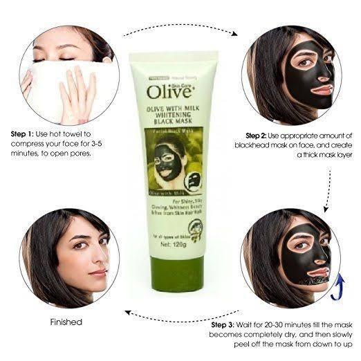 Olive face mask